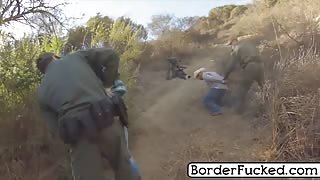 Hot Mexicana Hard Fucked By Border Patrol