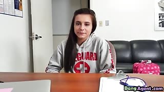 I'm 18YO and I Want to Be a Pornstar! - Fake Agent