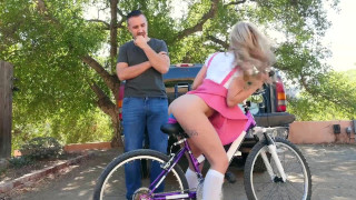Naughy Teen Enjoys Fucking After Riding Her Bike
