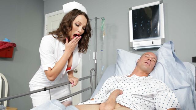 Impressive Sex with A Spicy Brunette Lily Love in the Hospital